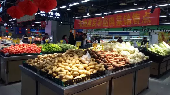 春节临近 保定蔬菜、肉类进入销售旺季